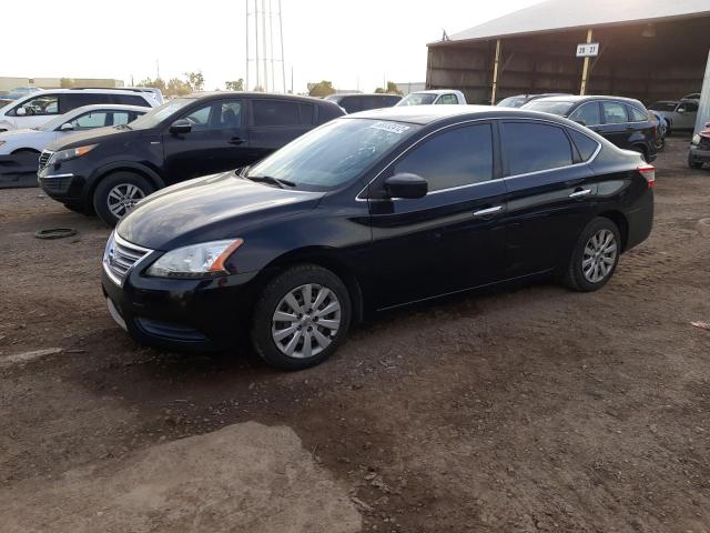 NISSAN SENTRA S 2013 with VIN 3N1AB7AP7DL725836 - Photo from auction