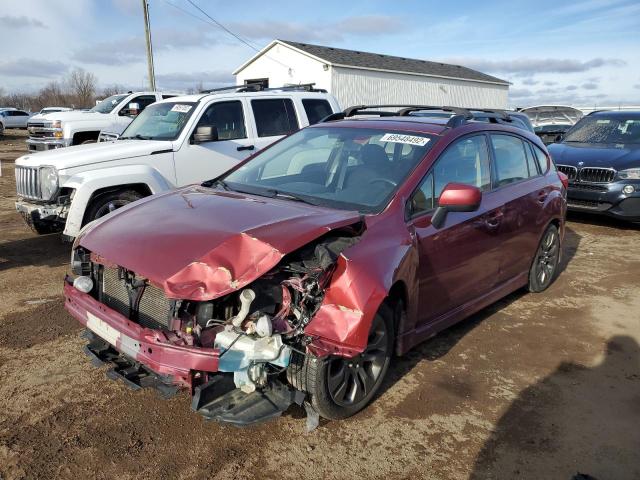 SUBARU IMPREZA SP 2013 with VIN JF1GPAL69D1865376 - Photo from auction