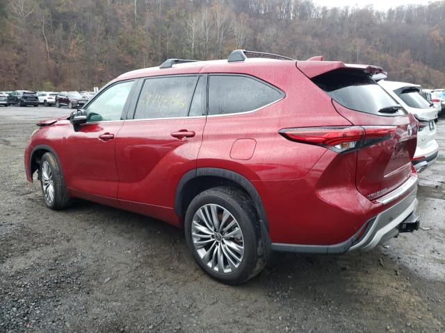 Photo 2 from auction – 2021 TOYOTA HIGHLANDER with VIN 5TDFZRBH9MS065858