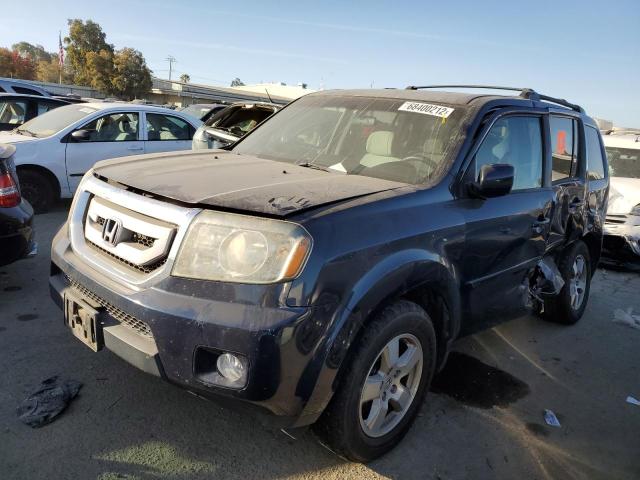 HONDA PILOT EX 2011 with VIN 5FNYF4H40BB055939 - Photo from auction