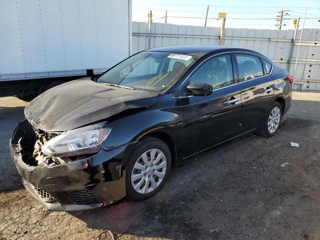 NISSAN SENTRA S 2017 with VIN 3N1AB7AP3HL663924 - Photo from auction
