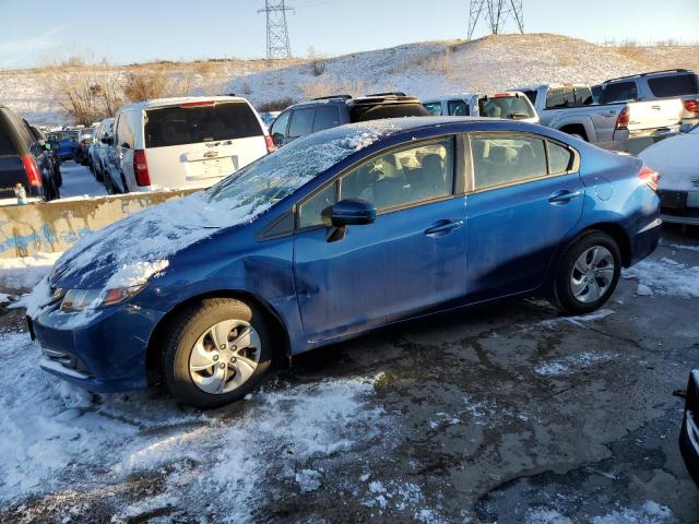 HONDA CIVIC LX 2015 with VIN 19XFB2F58FE086855 - Photo from auction