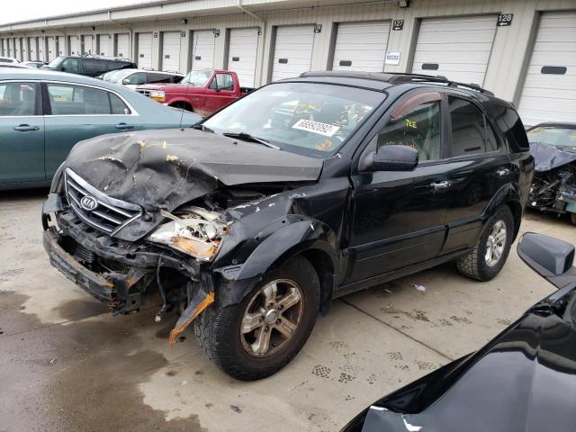 KIA SORENTO EX 2007 with VIN KNDJD736075719442 - Photo from auction
