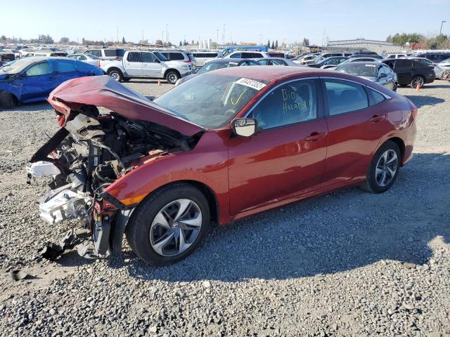 Photo 1 from auction – 2019 HONDA CIVIC LX with VIN 19XFC2F68KE212485
