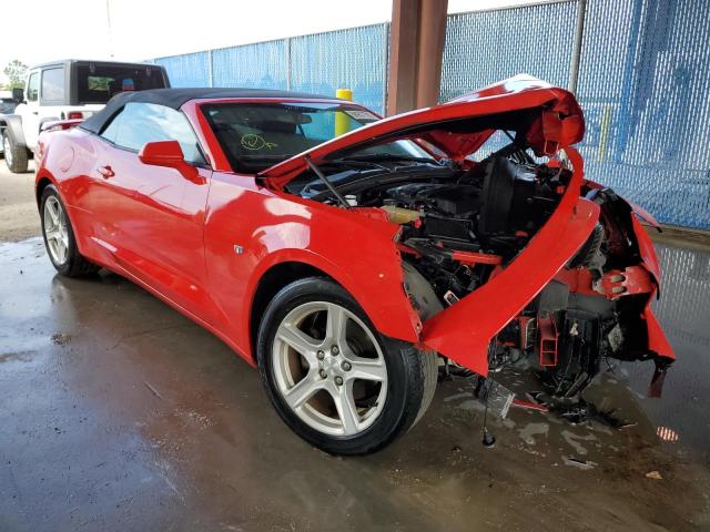 Photo 4 from auction – 2018 CHEVROLET CAMARO LT with VIN 1G1FB3DX9J0122444