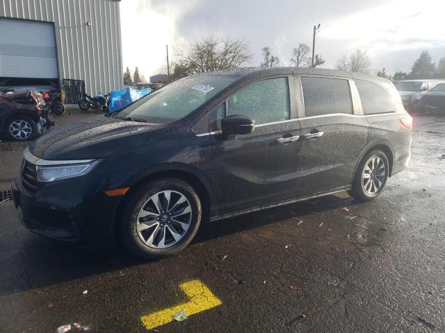 HONDA ODYSSEY EX 2021 with VIN 5FNRL6H71MB035558 - Photo from auction