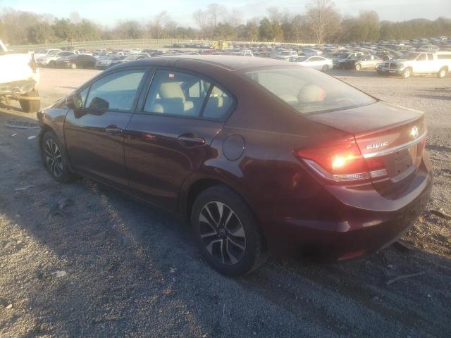 Photo 2 from auction – 2013 HONDA CIVIC EX with VIN 19XFB2F86DE062593