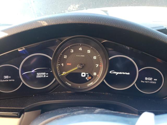 Photo 9 from auction – 2020 PORSCHE CAYENNE E- with VIN WP1AE2AY1LDA23014