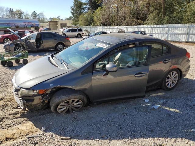 Photo 1 from auction – 2012 HONDA CIVIC EXL with VIN 2HGFB2F9XCH551835
