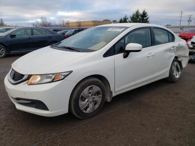 HONDA CIVIC LX 2015 with VIN 2HGFB2F48FH013840 - Photo from auction