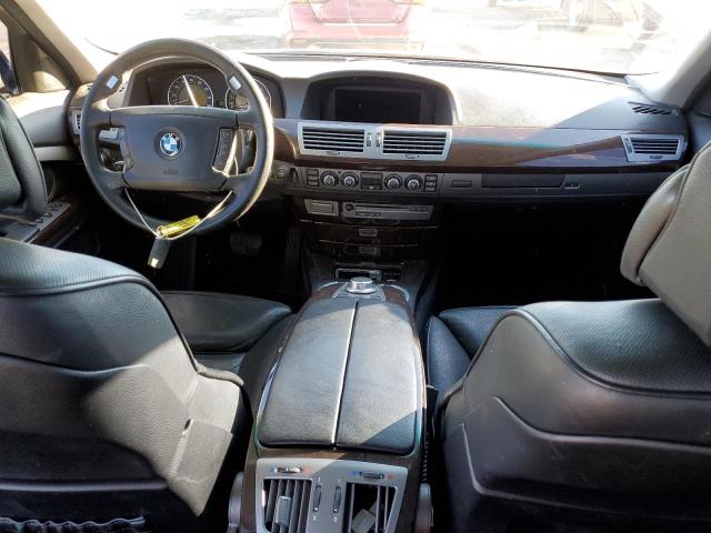 Photo 8 from auction – 2007 BMW 750 with VIN WBAHN83537DT73561