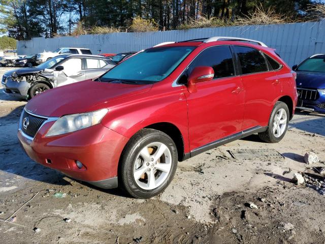 LEXUS RX 350 2010 with VIN 2T2BK1BA2AC079544 - Photo from auction