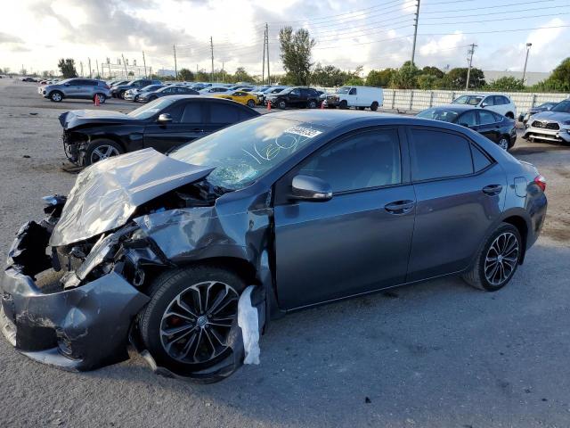 TOYOTA COROLLA L 2015 with VIN 5YFBURHE7FP351603 - Photo from auction