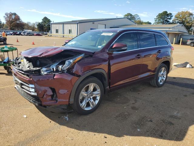 TOYOTA HIGHLANDER 2018 with VIN 5TDYZRFH1JS239176 - Photo from auction