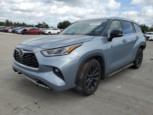 TOYOTA HIGHLANDER 2021 with VIN 5TDDZRBH4MS128629 - Photo from auction