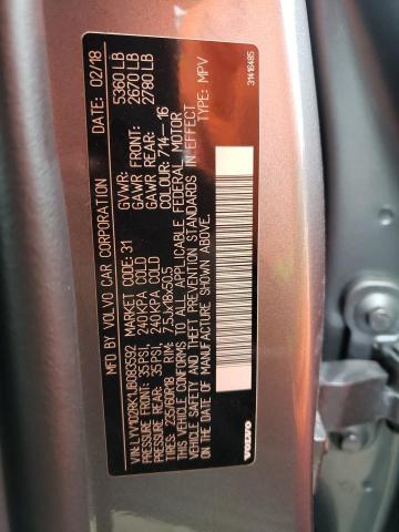 Photo 14 from auction – 2018 VOLVO XC60 T5 with VIN LYV102RK1JB083592