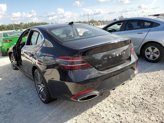 Photo 2 from auction – 2022 GENESIS G70 BASE with VIN KMTG54TE4NU093895