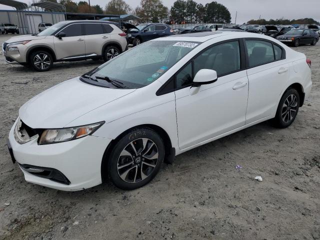HONDA CIVIC EX 2013 with VIN 19XFB2F8XDE051516 - Photo from auction