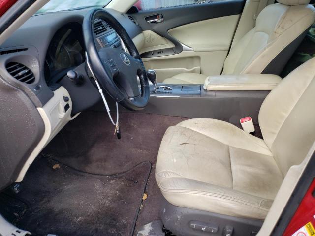 Photo 7 from auction – 2009 LEXUS IS 250 with VIN JTHCK262795031532