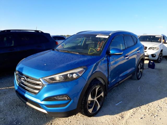 HYUNDAI TUCSON LIM 2016 with VIN KM8J33A26GU153056 - Photo from auction