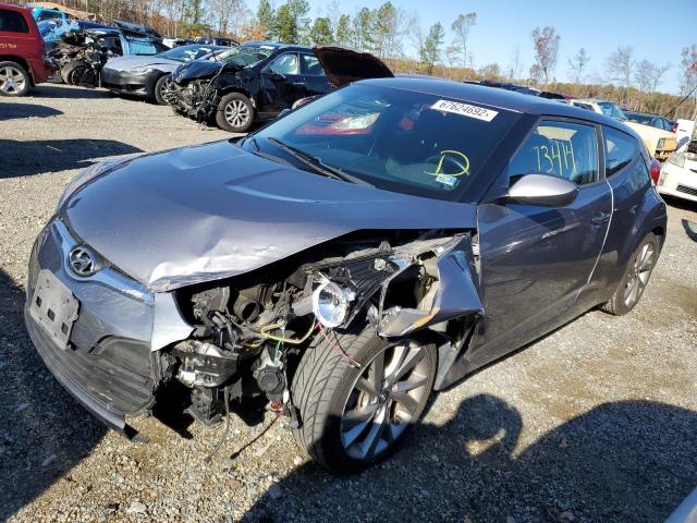 HYUNDAI VELOSTER 2017 with VIN KMHTC6AD9HU308406 - Photo from auction