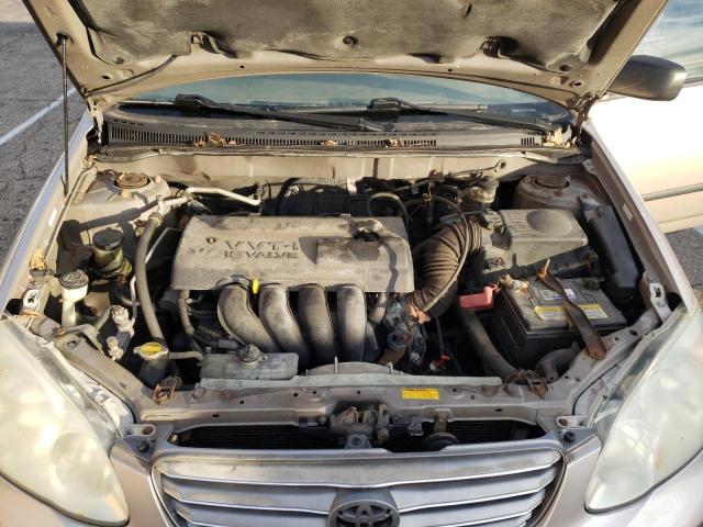Photo 11 from auction – 2003 TOYOTA COROLLA CE with VIN 1NXBR32E43Z183484
