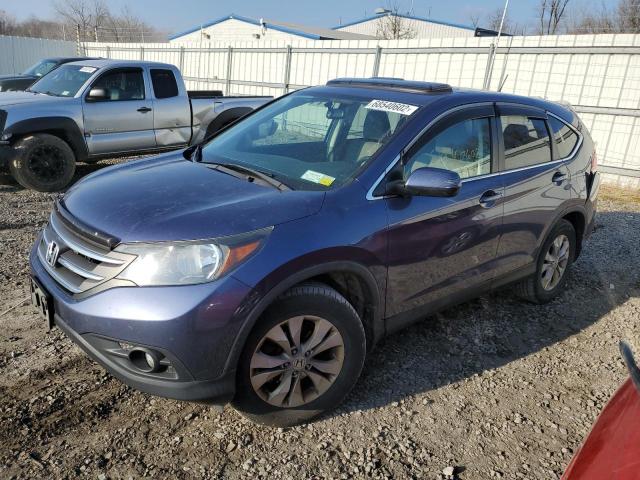 HONDA CR-V EX 2014 with VIN 2HKRM4H53EH611654 - Photo from auction