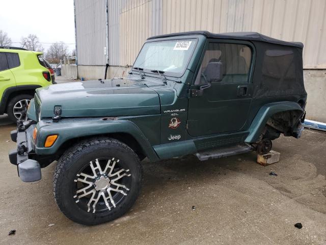 JEEP WRANGLER 2000 with VIN 1J4FA59SXYP709668 - Photo from auction