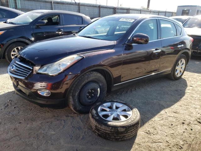 INFINITI EX35 BASE 2010 with VIN JN1AJ0HP6AM701500 - Photo from auction