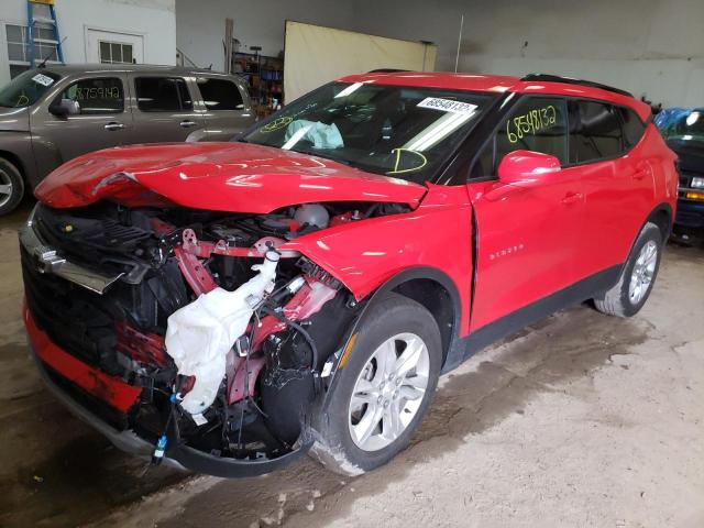 CHEVROLET BLAZER 2LT 2020 with VIN 3GNKBHRS3LS676971 - Photo from auction