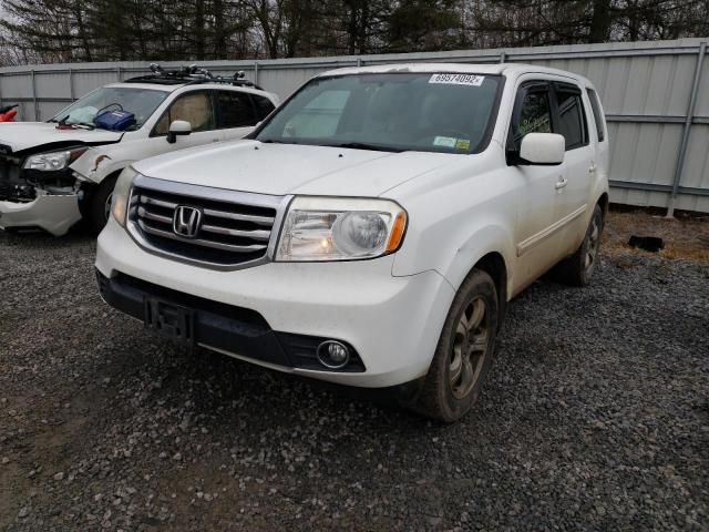 HONDA PILOT EXL 2013 with VIN 5FNYF4H53DB053274 - Photo from auction