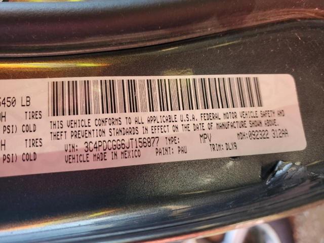 Photo 14 from auction – 2018 DODGE JOURNEY CR with VIN 3C4PDCGG6JT156877