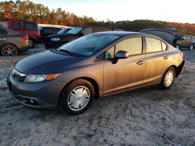 HONDA CIVIC HF 2012 with VIN 2HGFB2F67CH332045 - Photo from auction
