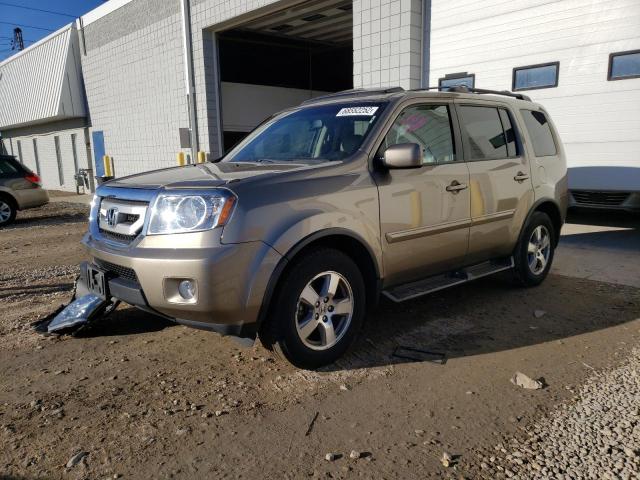 HONDA PILOT EXLN 2011 with VIN 5FNYF4H71BB032874 - Photo from auction