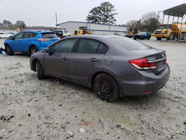 Photo 2 from auction – 2014 HONDA CIVIC LX with VIN 19XFB2F5XEE245115