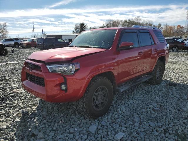 TOYOTA 4RUNNER SR 2018 with VIN JTEBU5JR9J5556900 - Photo from auction