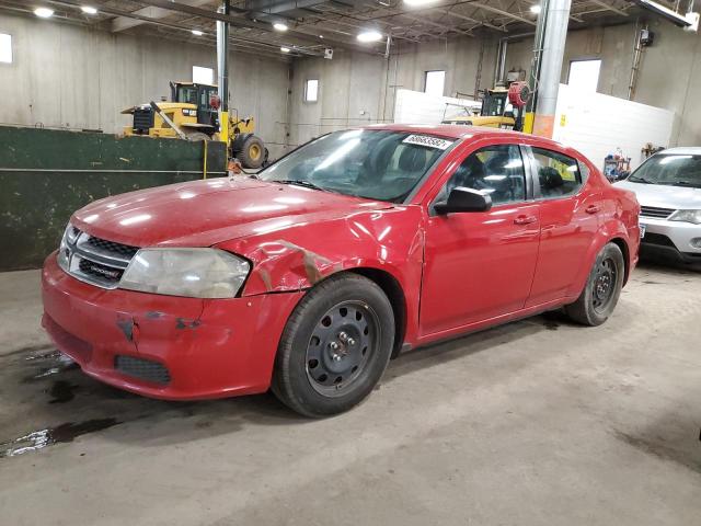 DODGE AVENGER SE 2014 with VIN 1C3CDZAB2EN224746 - Photo from auction