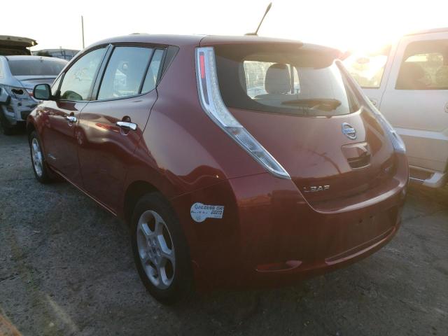Photo 2 from auction – 2012 NISSAN LEAF SV with VIN JN1AZ0CP3CT016993
