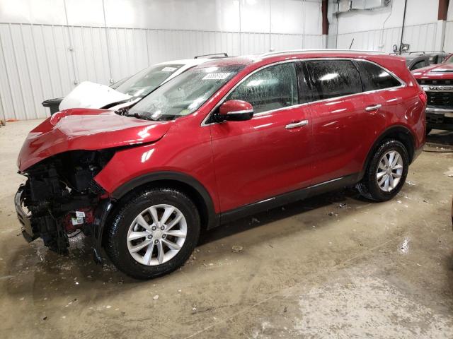 KIA SORENTO LX 2016 with VIN 5XYPG4A36GG182897 - Photo from auction