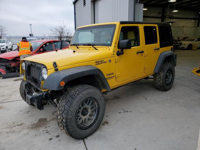 JEEP WRANGLER U 2015 with VIN 1C4BJWDG9FL558727 - Photo from auction