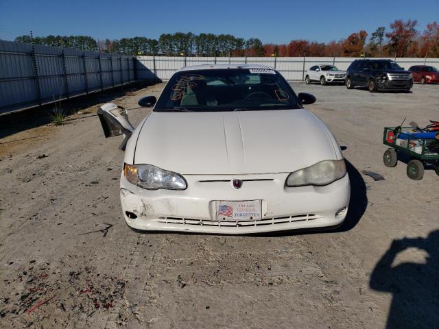 Photo 5 from auction – 2001 CHEVROLET MONTE CARL with VIN 2G1WW12E419346740