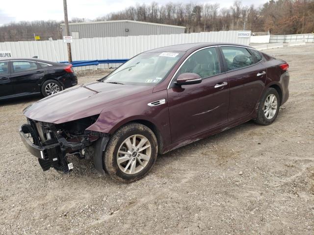 KIA OPTIMA LX 2016 with VIN 5XXGT4L36GG032012 - Photo from auction