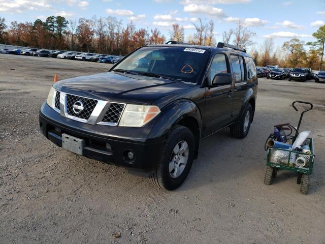 Photo 1 from auction – 2005 NISSAN PATHFINDER with VIN 5N1AR18W05C776459