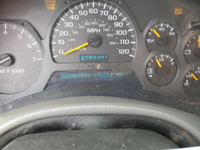 Photo 9 from auction – 2002 CHEVROLET TRAILBLAZE with VIN 1GNDS13S422289185