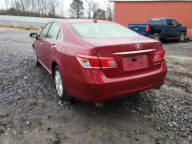 Photo 2 from auction – 2012 LEXUS ES 350 with VIN JTHBK1EG4C2510163