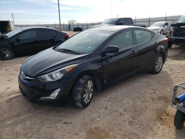 HYUNDAI ELANTRA SE 2016 with VIN 5NPDH4AEXGH654741 - Photo from auction
