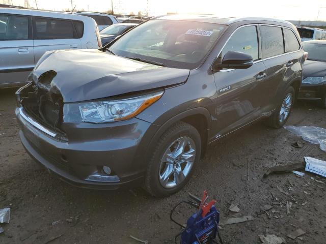 Photo 1 from auction – 2016 TOYOTA HIGHLANDER with VIN 5TDDCRFH2GS019702