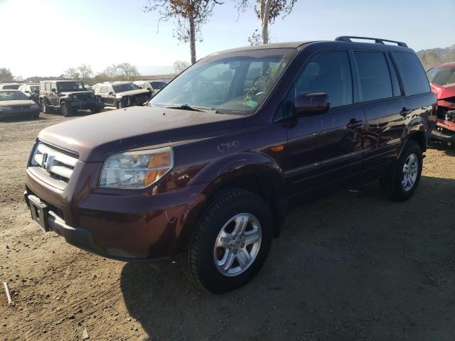 HONDA PILOT VP 2008 with VIN 5FNYF18258B029486 - Photo from auction