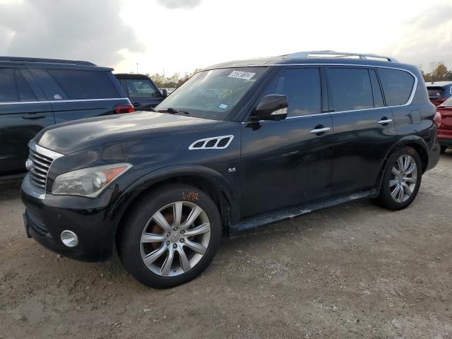 INFINITI QX80 2014 with VIN JN8AZ2NEXE9065181 - Photo from auction