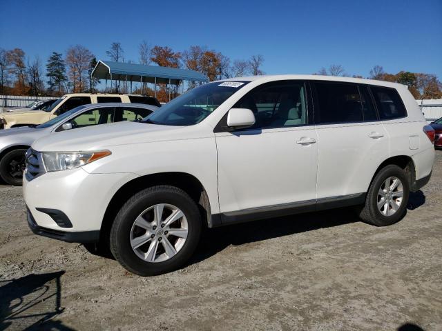 TOYOTA HIGHLANDER 2013 with VIN 5TDZA3EH9DS040763 - Photo from auction